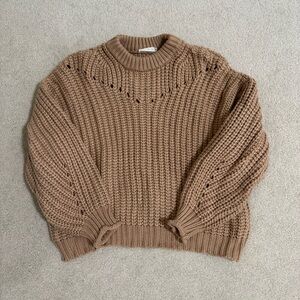 Elodie Mauve Knit Sweater